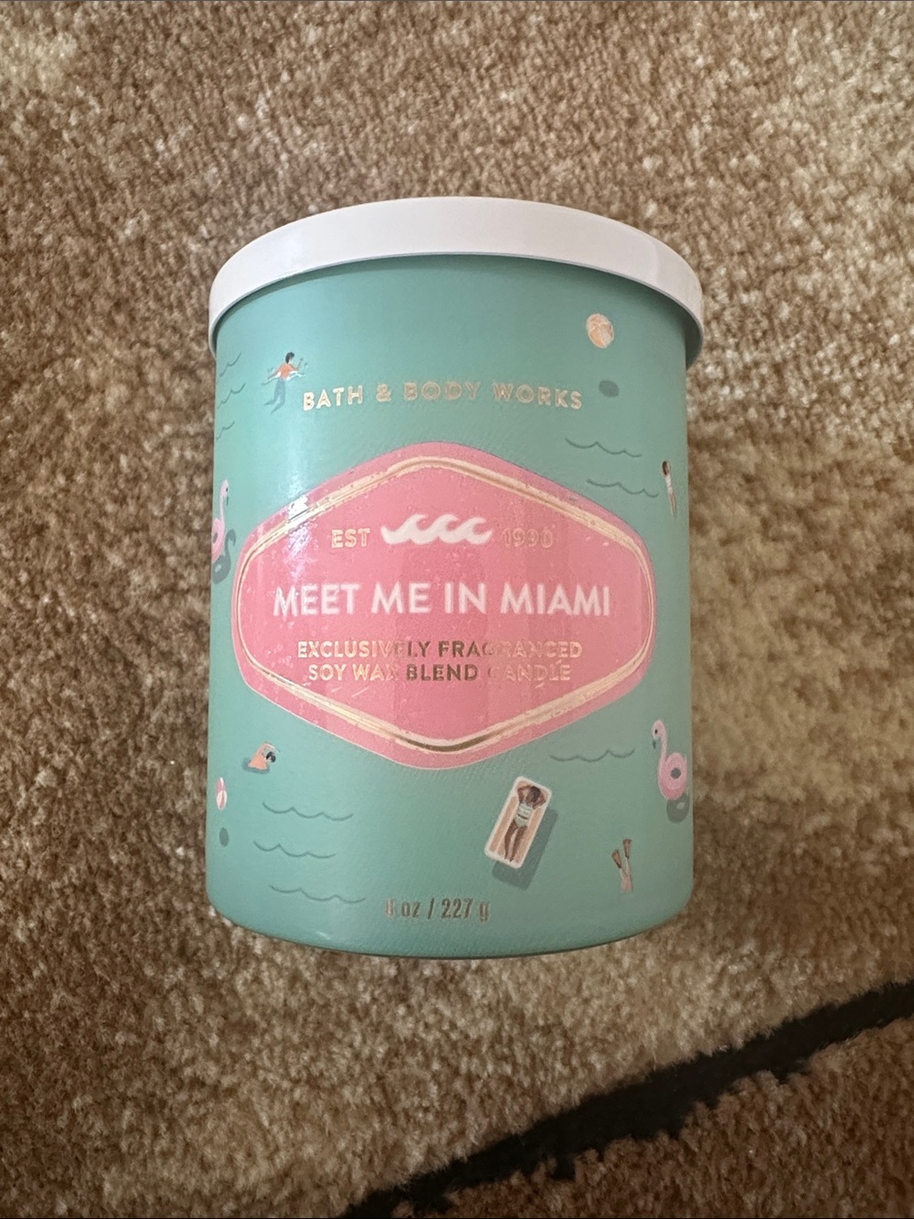 Meet Me In Miami Candle